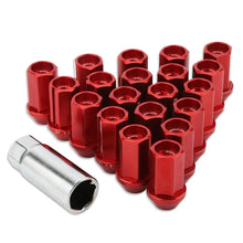 Load image into Gallery viewer, Universal M12x1.5 / M12x1.25 42 mm Aluminium Tuner Wheel Nuts with Locks, 19 mm Hex, 20 Piece Set