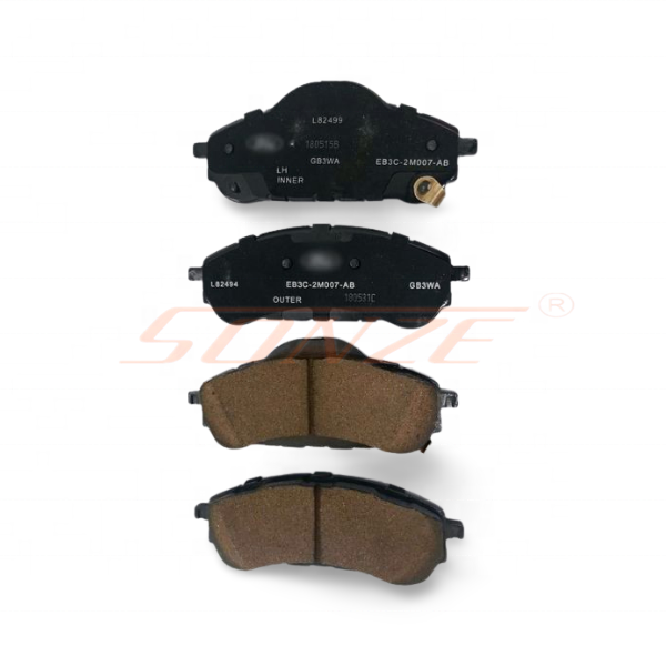 BRK-12.0-eb3c EB3C-2M007-AA Auto Front Brake Pads for Ford Everest Ranger