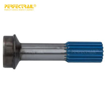 Load image into Gallery viewer, PERFECTRAIL 6-40-521 Heavy Duty Truck Parts Driveshaft Drive Shaft Stub Shaft 2.500x16 Spline 4.000x0.134 Tube (10.562")