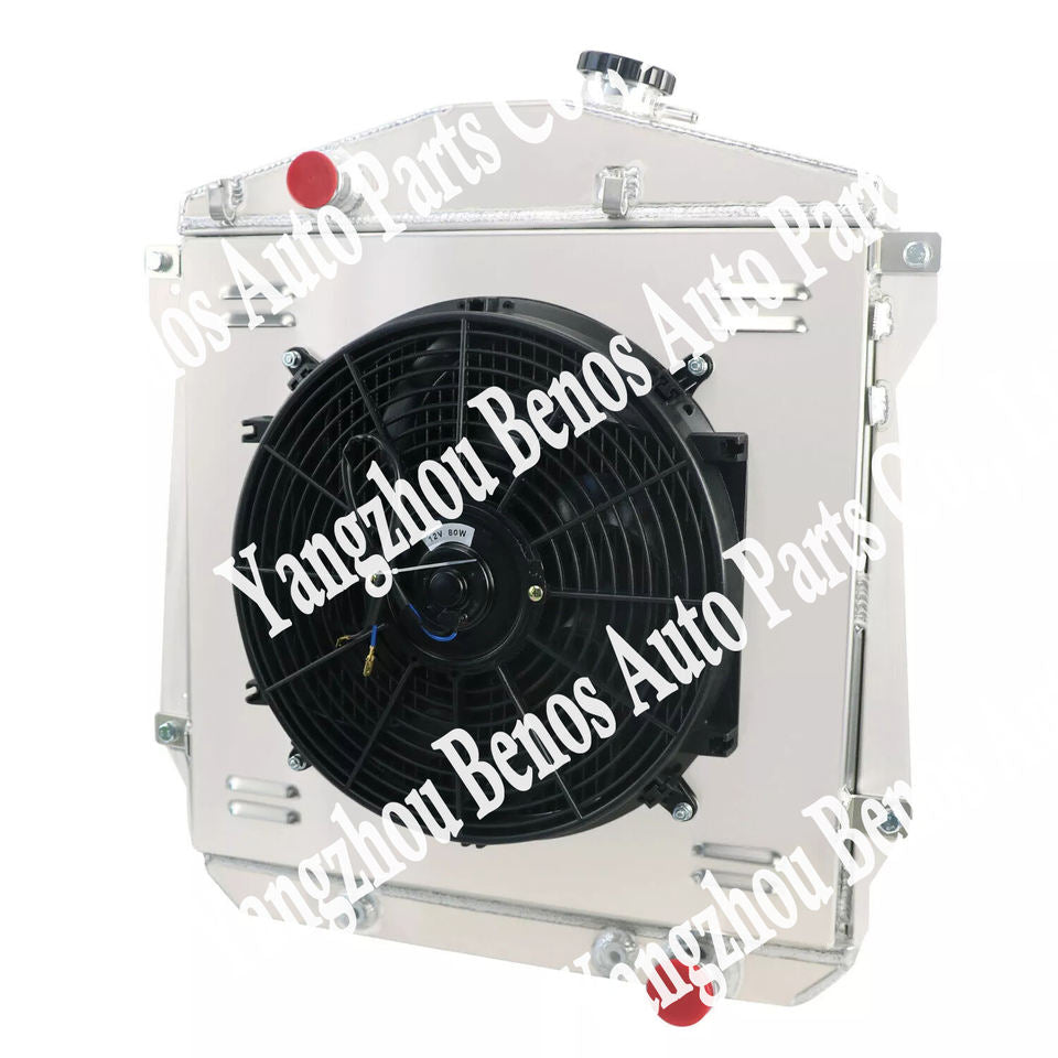 3-Row Aluminum Radiator for Chevy Fleetline Fleetmaster Stylemaster L6 1943-1948