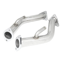 Load image into Gallery viewer, Nissan 370Z Z34 / Infiniti G37 V36 2009-2016 VQ37VHR 3.7L V6 Polished Stainless Steel Lower Downpipe Set