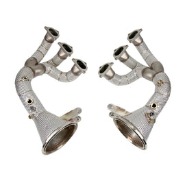 Porsche 911 992 GT3 / GT3 RS 304 Stainless Steel Equal Length Long-Tube Exhaust Headers with Heat Shield