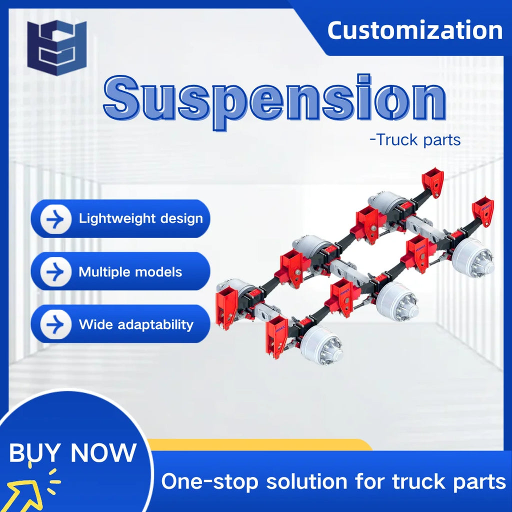 Space-Saving Compact Air Suspension Unit Type F Quick-Install Design for Light Bus & Passenger Vehicle Modification