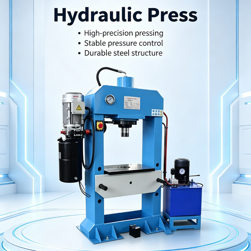 Heavy-Duty Hydraulic Press Featuring Overload Protection, Perfect for Aerospace Component Pressing with Long Service Life