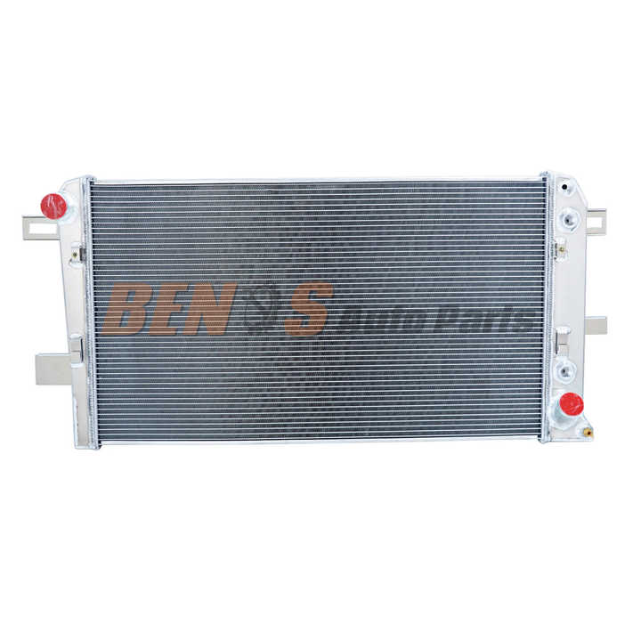 4 Row Aluminum Radiator for 01-05 Chevy GMC Silverado Sierra 2500/3500 HD 6.6L