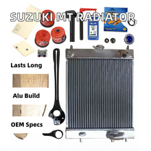 Load image into Gallery viewer, High Quality Aluminum Plastic Radiator for Suzuki DA17 OEM 17700-64P20 17700-64P30