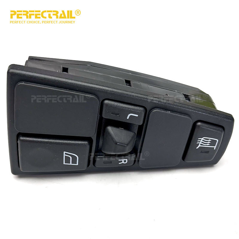PERFECTRAIL 22569490 Heavy Duty Parts Front Left Drive Master Control Power Window Switch for Volvo VNL Truck 04-18
