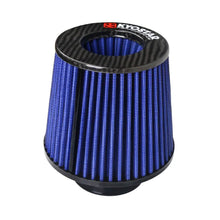 Load image into Gallery viewer, Universal 3.5 inch 89 mm Glossy Carbon Fibre Washable Mushroom Cone Air Filter