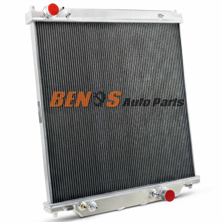 2 Row Aluminum Radiator for 2003-2007 Ford F250 F350 F450 6.0 Powerstroke Diesel