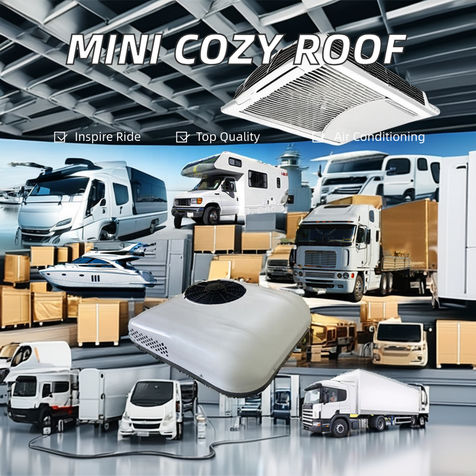 Mini 12V/24V RV Truck Parking Air Conditioning System with R134a