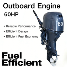 Load image into Gallery viewer, Eco-Friendly 60HP Outboard Motor | Low Emission &amp; Quiet Operation | Ideal for Luxury Yachts &amp; Family Boating | Long Service Life
