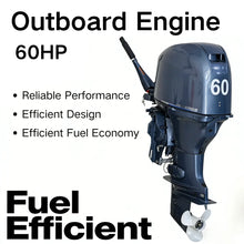 Load image into Gallery viewer, Eco-Friendly 60HP Outboard Motor | Low Emission &amp; Quiet Operation | Ideal for Luxury Yachts &amp; Family Boating | Long Service Life