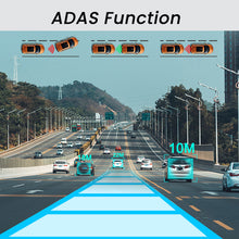 Load image into Gallery viewer, 12" 4K Mirror Dash Cam Front &amp; Rear | GPS, WiFi, 4G, ADAS Smart Touch Screen Car DVR