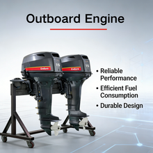Load image into Gallery viewer, 15HP 2-Stroke Outboard Motor | Powerful &amp; Fuel-Efficient Marine Engine for Fishing Boats, Yachts &amp; Commercial Vessels