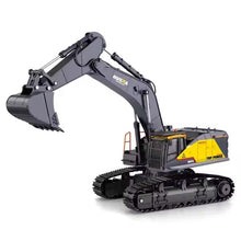 Load image into Gallery viewer, 1/14 Scale Metal RC Excavator, 22 Channel with Lights Sounds Upgrade Full Functional Construction Vehicles RC Truck Toys