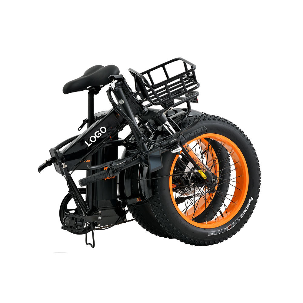 Folding Fat Tire Electric Bike Cheap Price Off-Road City Folding eBike with Fat Tyres, Compact Foldable Design & Electric Bike Performance for Adults