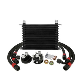 Universal 10AN Aluminium Oil Cooler Core - British Type, 11 x 4 x 2 inch