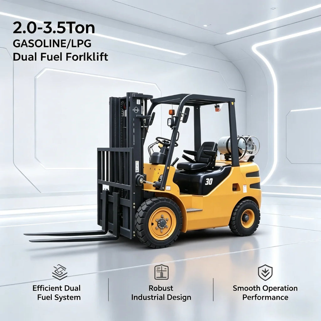 Durable 2.0-3.5Ton LPG Forklift, Smooth Lifting & Stable Operation, Ideal for Warehouse & Outdoor Cargo Handling