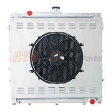Load image into Gallery viewer, 4 Row Aluminum Radiator Shroud Fan for 2007-14 Toyota Tundra Sequoia 4.6L 5.7 V8