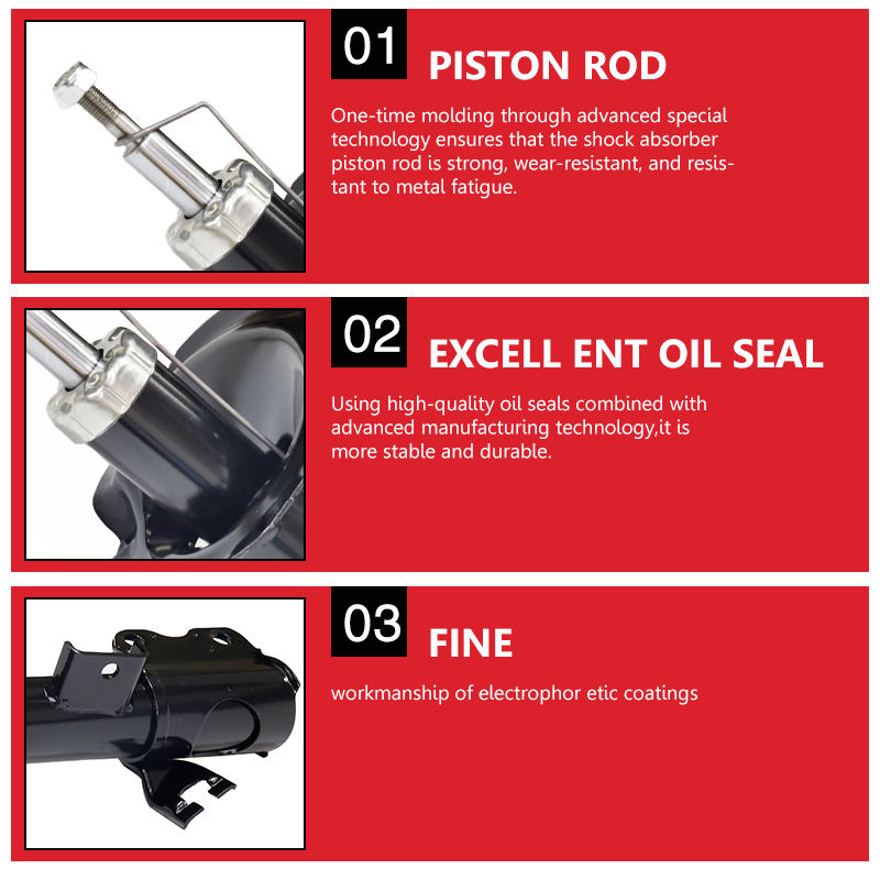OE 48510-59725/59755/80212/09510/09520/09900/09910/09A01/09A04/09A06 Amortiguadore Para Auto Shock Absorber for TOYOTA Sienta