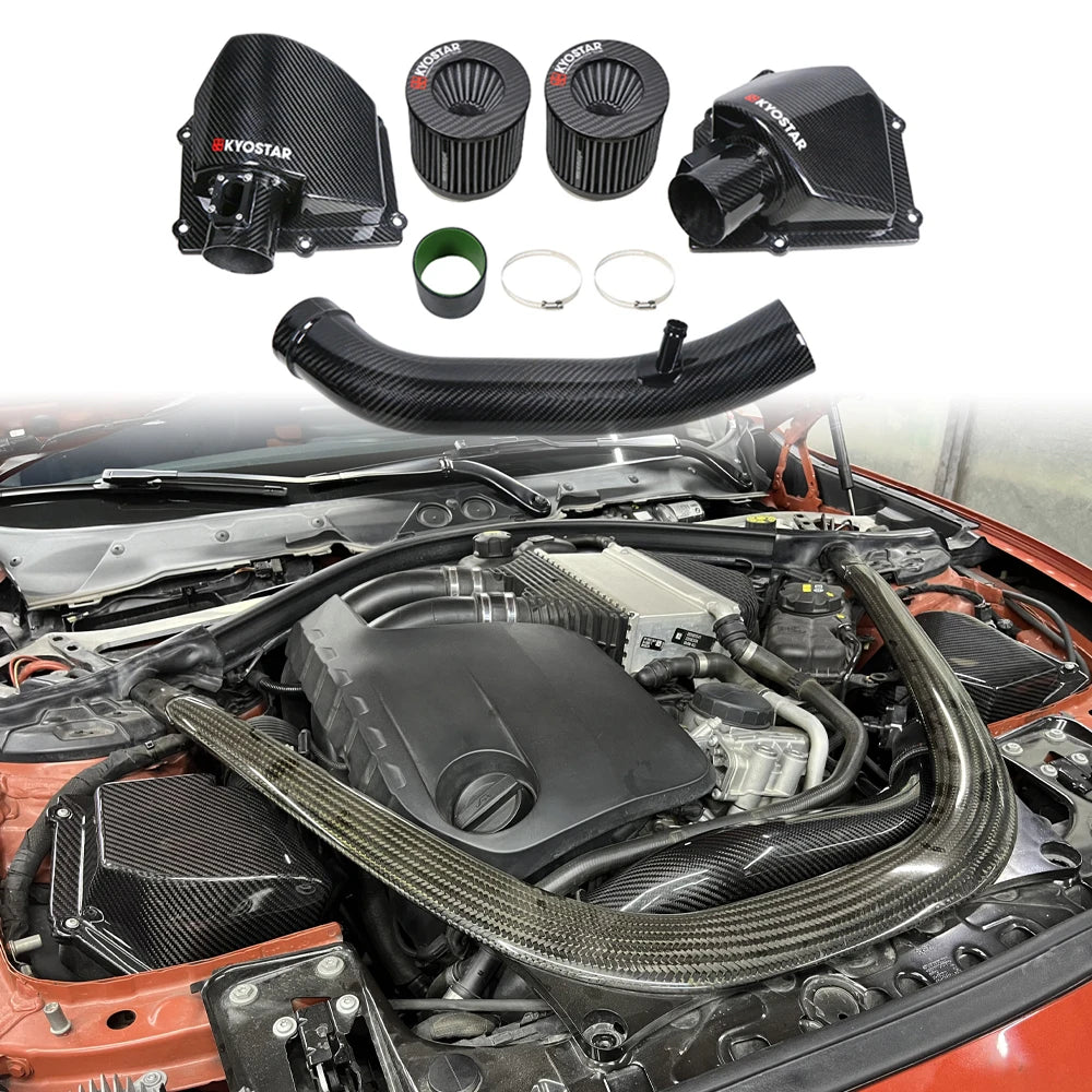 High Quality Carbon Fiber Air Intake System for BMW  M3 M4 S55 3.0T