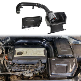 High Quality Dry Carbon Fiber Cold Air Intake System for VW Golf 6 GTI EA888 Gen1 2.0T  2009-2013