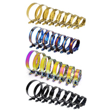 Load image into Gallery viewer, Hot Sale Automotive T-Bolt Clamp Stainless Steel Hose Clamps European Type Pressure Single 3'' Piping Bolt Clamp for Int