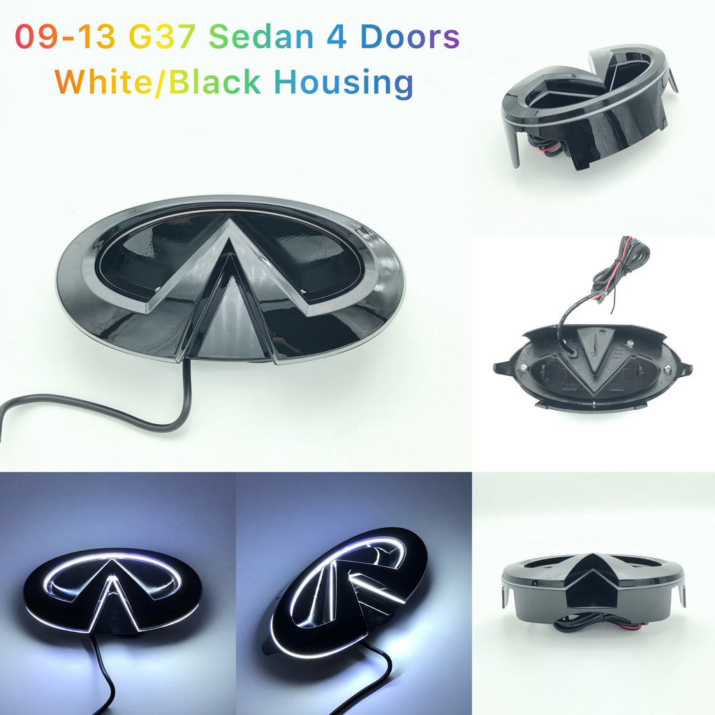 Infiniti logo car led front emblem light-4