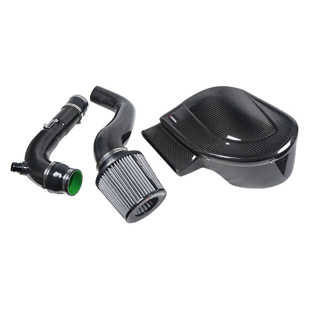 KYOSTAR 100% Carbon Fiber Cold Air Intake System for VW Golf 6R 2.0T EA113 MK5 GTI