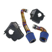 Load image into Gallery viewer, KYOSTAR 3.5'' Titanium Cold Air Intake System for Lexus Blue Carbon Fiber Air Filter for 2021+ BMW G80 G82 M3 M4 Competi