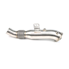 Load image into Gallery viewer, KYOSTAR 4.5'' B58 Downpipe 304 Stainless One-Piece Bend for 2016+ F22 F23 M240i F30 340i F32 F36 440i G30 540i G11 740i
