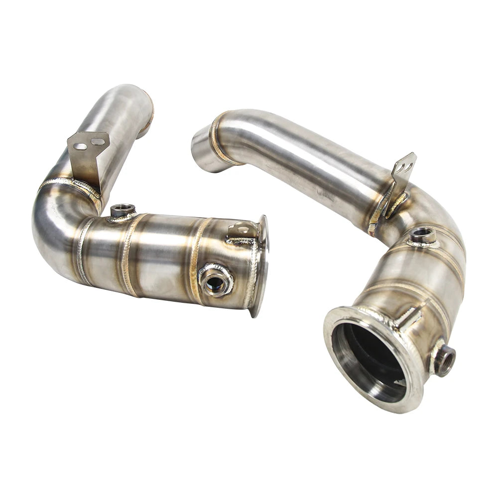 KYOSTAR Full Race Downpipe for 2011+ for BMW M5 F10 M6 F06 F12 F13 S63 4.4TT New Condition 3'' Pipes Engine Parts
