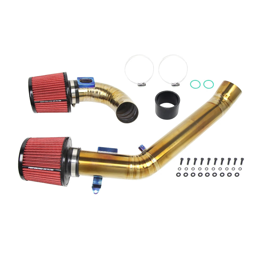 KYOSTAR High-Flow Titanium Cold Air Intake for BMW M2 M3 F80 M4 F82 F83 S55 3.0L 2015-2019 Air Filters for BMW