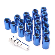 Load image into Gallery viewer, KYOSTAR M12x1.5 M12x1.25 Steel Wheel Nut Set 20 Pcs./set 32mm Multi-Color Universal New Condition