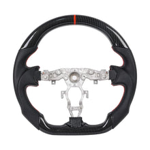 Load image into Gallery viewer, KYOSTAR Real Carbon Fiber Flat Sport Steering Wheel Fit Nissan 370z  2008-2020