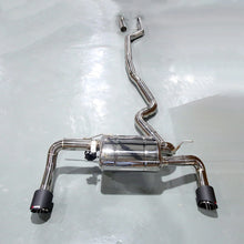 Load image into Gallery viewer, KYOSTAR Stainless Steel Valvetronic -Back Exhaust Sport Style Dual Tips Bolt-On for F30/F31 320i/328i N20 2.0T 1.5mm