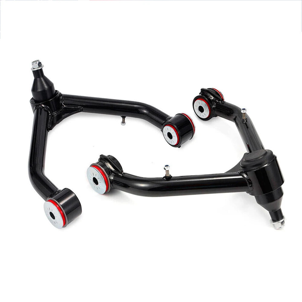 Kyostar Suspension Part Pair 2'-4" Lift Kit PU Bushings Front Upper Control Arms for 1999-2006 Chevy Silverado GMC Sierr
