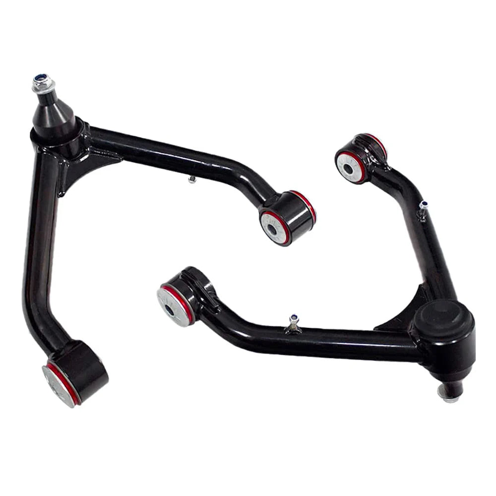Kyostar Suspension Part Pair Upper Control Arms 2"-4" Lift Kit PU Bushings for 2007-2018 Chevy Silverado GMC Sierra 1500