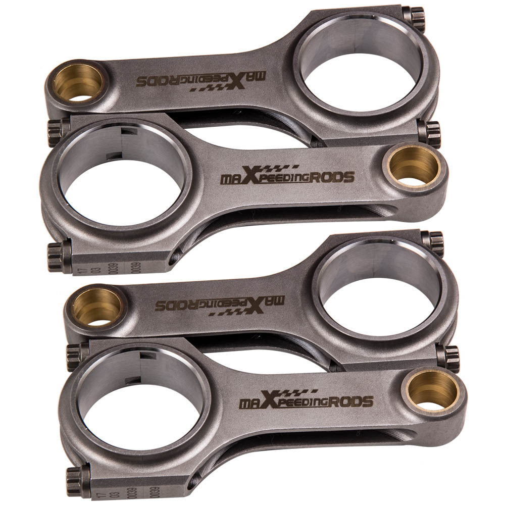 Audi / VW Superb EA888 2.0L TSI 4340 Forged H-Beam Connecting Rods + ARP2000 Bolts