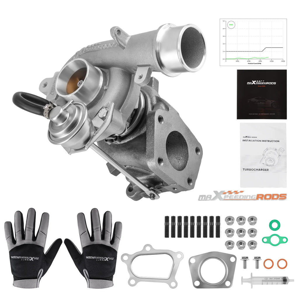 Mazda CX-7 / Speed 3/6 2.3L MZR DIS K0422-582 Billet Wheel Turbocharger Kit 190kW 258HP 2006-2014