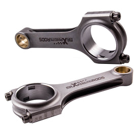 Fiat 500 Steel H-Beam Connecting Rods ARP Bolts 126mm Center Length