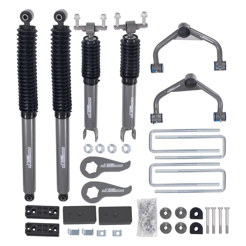 Silverado / Sierra 2500HD 4WD / RWD 3" Front Suspension Lift Kit with Shocks + Control Arms 2020-2025