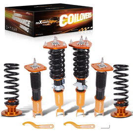 Nissan 350Z Z33 Coupe Roadster Convertible RWD MXR-B3 Coilover Shock Absorber Kit 2003-2008