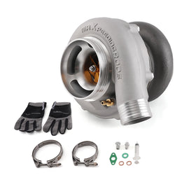 Universal Billet V-Band Dual Ceramic Ball Bearing Turbocharger, 500HP, for 2.5-3.0L Engines