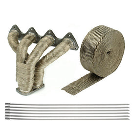 Manifold Header Exhaust Thermal Heat Tape Wrap Roll Heat Insulating Wrap
