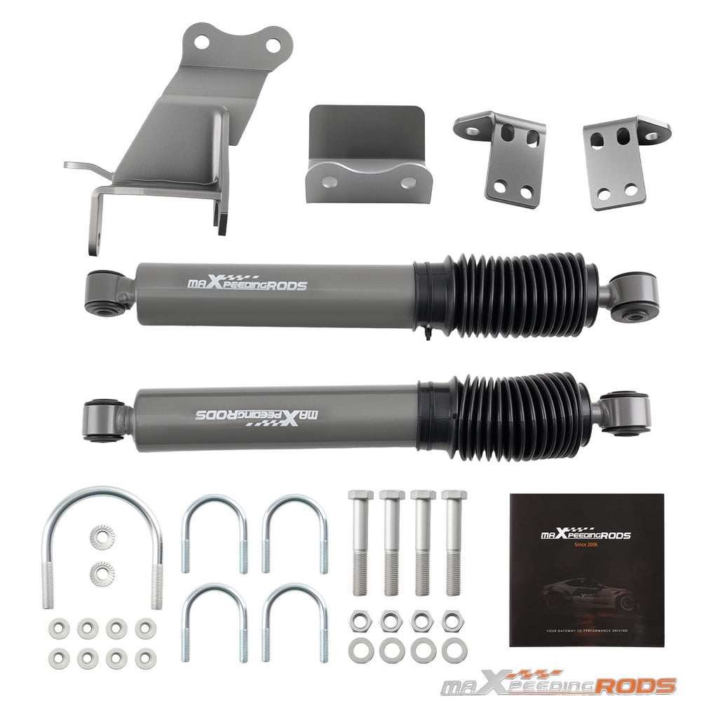 Jeep Wrangler JL 2018-2026 / Gladiator JT Dual Steering Stabilizer for 2.5" or Bigger Suspension Lift