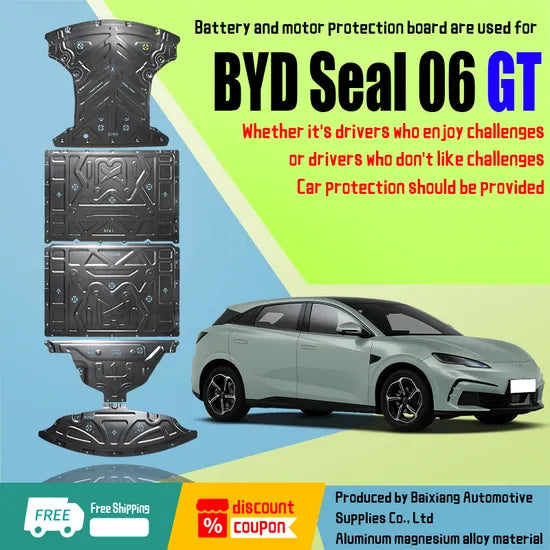 BYD Shark 6 Motor Under-Cover Engine Guard Skid Plate