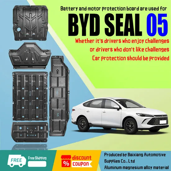 BYD Shark 6 Motor Under-Cover Engine Guard Skid Plate