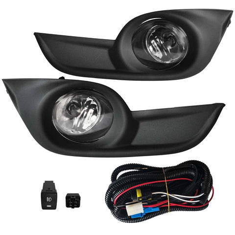GAO-032 2013-2015 Nissan Altima Fog Lights Kit With Switch Wiring
