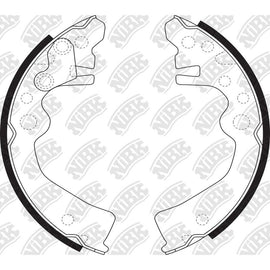 Nissan Cube March Note NIBK FN1261 Brake Pads